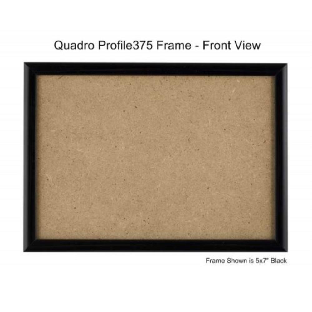 Quadro Frames Black 7x13 inch Picture Frame - Box of 6