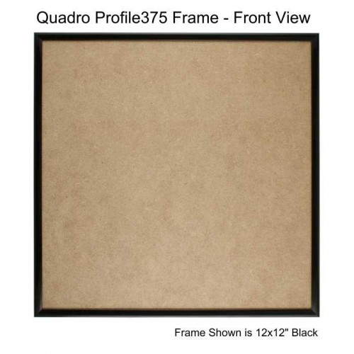 Quadro Frames Black 13x14 inch Picture Frame - Box of 1
