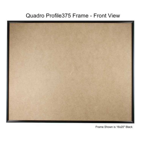 Quadro Frames Black 16x32 inch Picture Frame - Box of 1