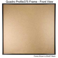 Quadro Frames Black 22x22 inch Picture Frame - Box of 1