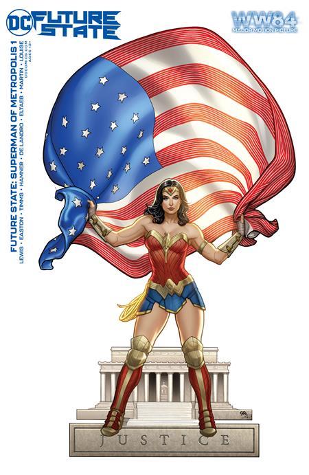 DC Comics Future State Superman Of Metropolis #1 (of 2) Cvr D Wonder Woman 1984 Frank Cho Card Stock Var DC Comics Comic Book