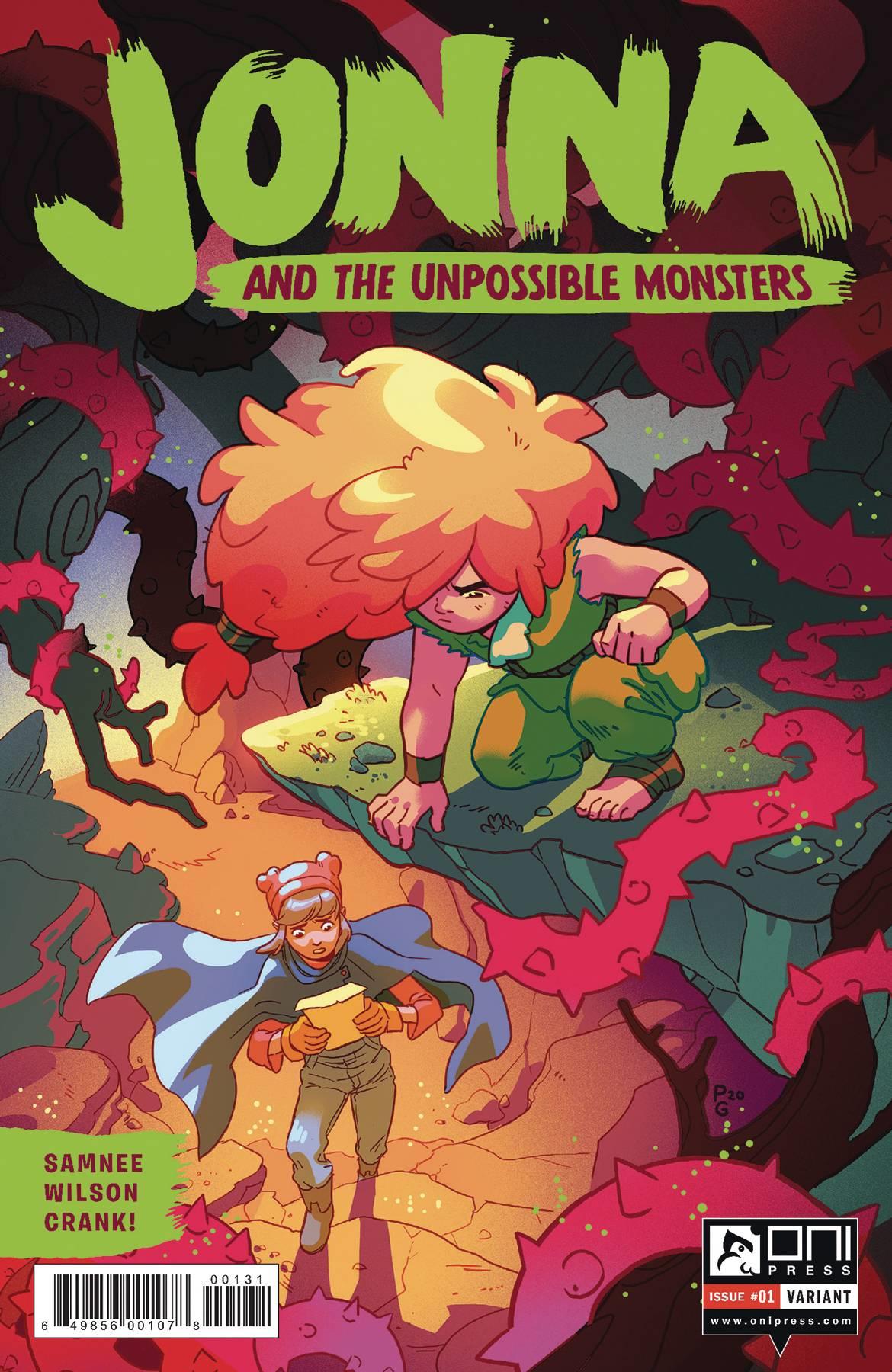 Oni Press Jonna And The Unpossible Monsters #1 Cvr C 10 Copy Incv (net Oni Press Inc. Comic Book