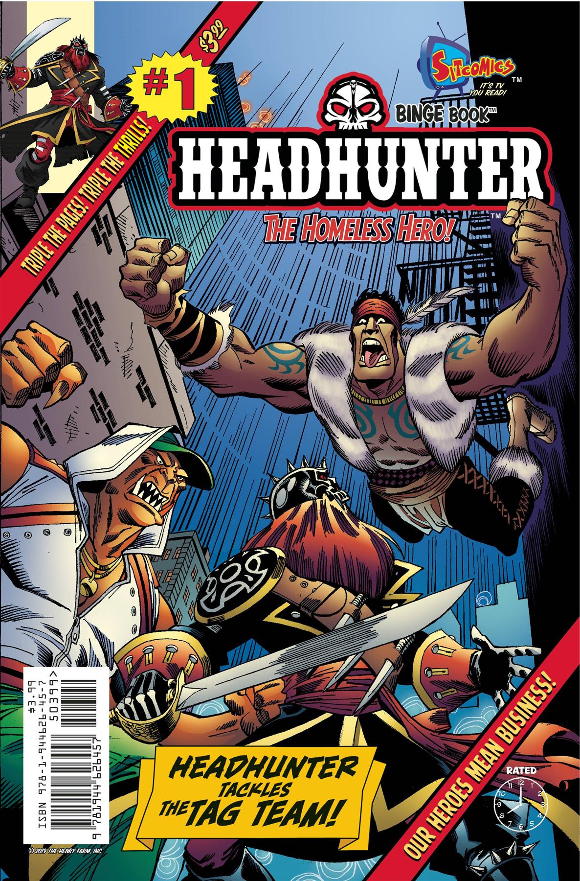 Comic book Headhunter #1 Binge Books Comic Book