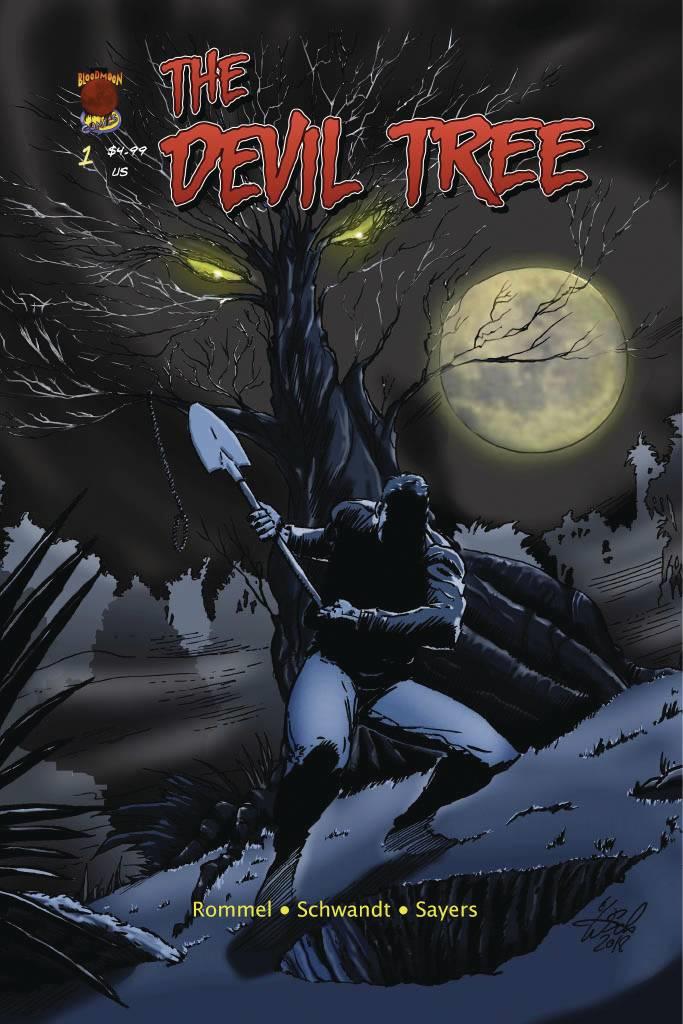 Comic book Devil Tree #1 Cvr A Wolfgang Schwandt (mr) Blood Moon Comics Llc Comic Book