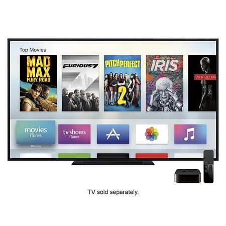 Bevidst Stræde typisk APPLTV4KBLK Apple TV 4K 32GB HDR MQD22LL/A Dolby Digital and Voice search  by Asking the Siri Remote, A10X Fusion Chip, 2160p60 - Black