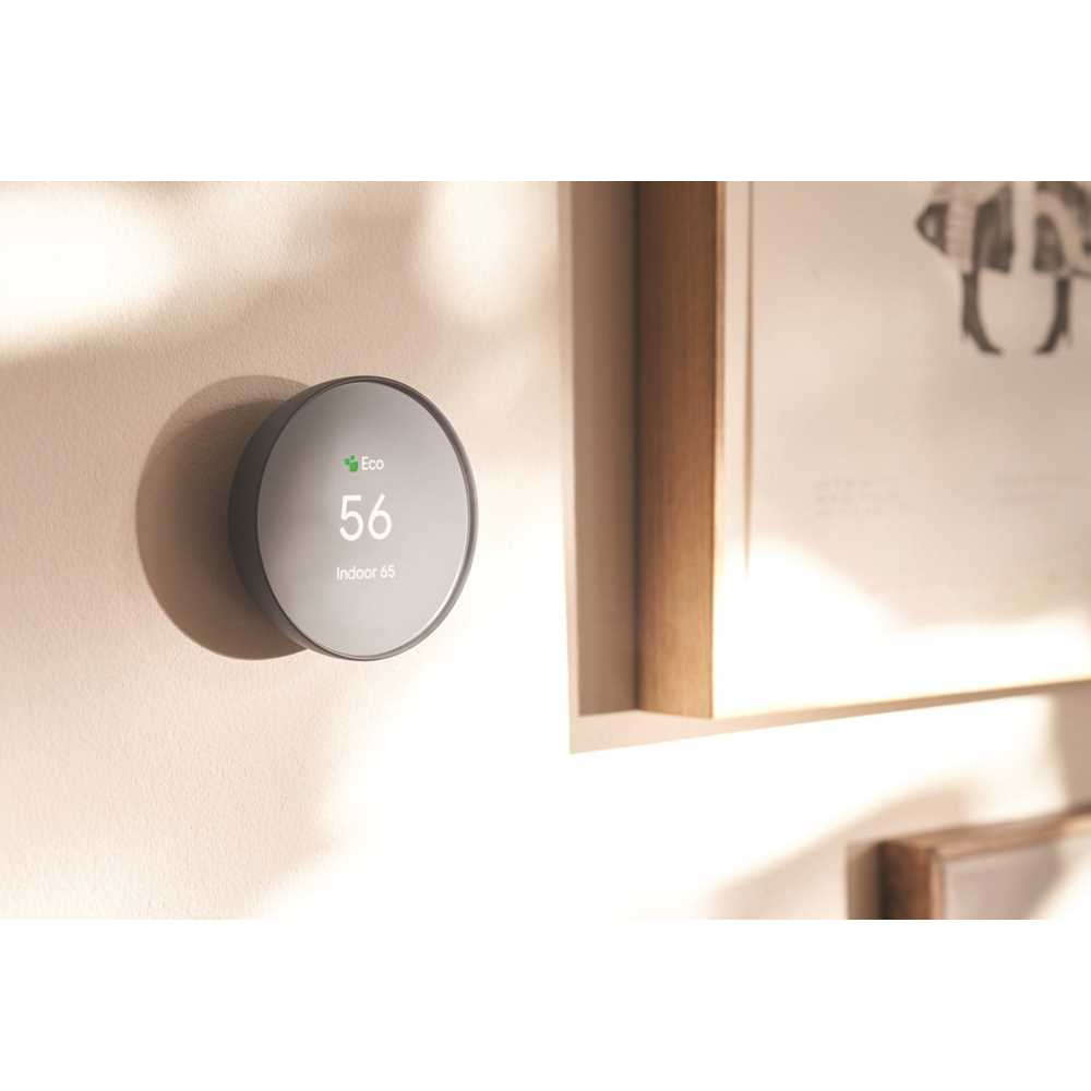 Nest Google Nest Thermostat 4th Generation Smart Programmable Thermostat PRO - Snow