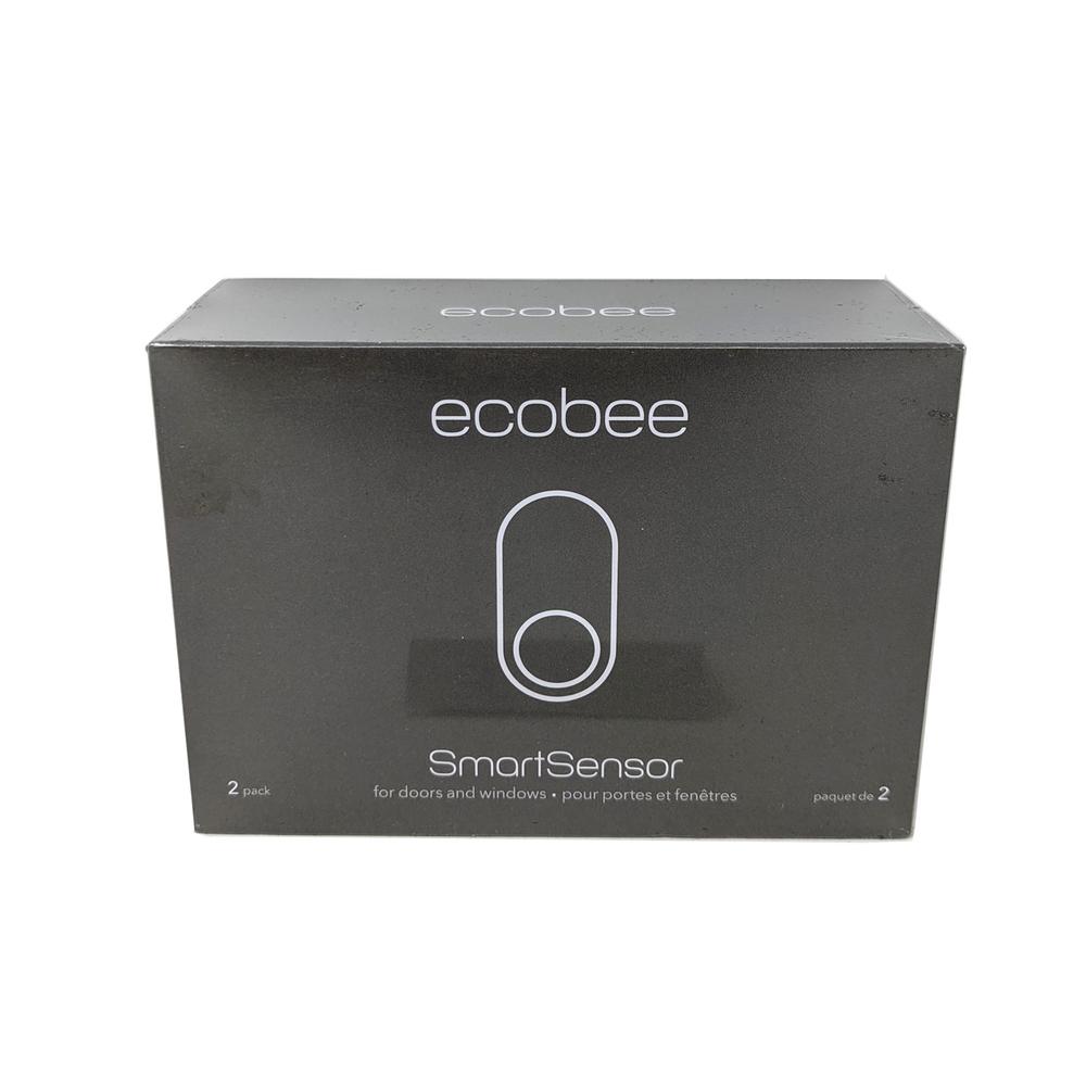 Ecobee New 2022 EB-DWSHM2PK-01 SmartSensor or Doors and Windows 2-Pack - White