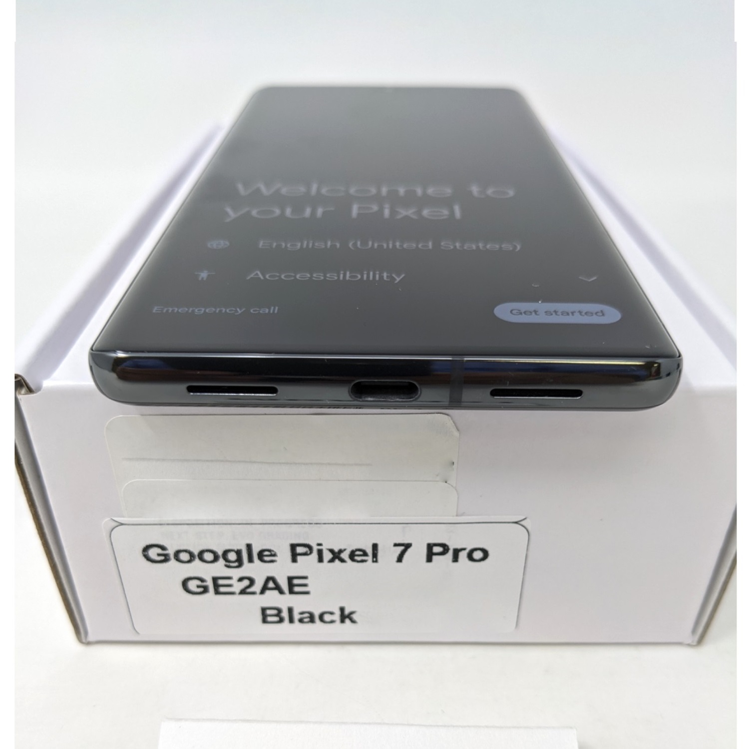 GOOGLE Grade A+ Google Pixel 7 Pro 5G 256GB GE2AE Unlocked 12GB RAM Smartphone - Black