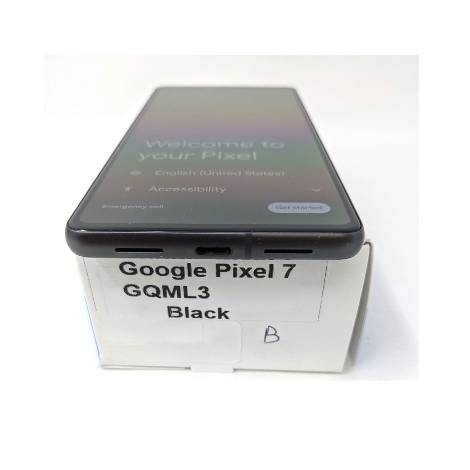 GOOGLE Grade B Google Pixel 7 GQML3 Factory Unlocked 256GB/8GB RAM Smartphone - Black