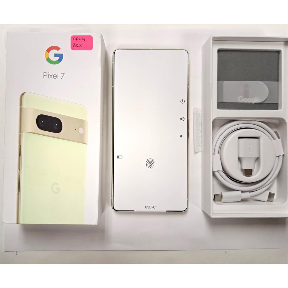 GOOGLE OB Google Pixel 7 5G 128GB GA03943-US Factory Unlocked 8GB RAM Smartphone - Lemon Grass