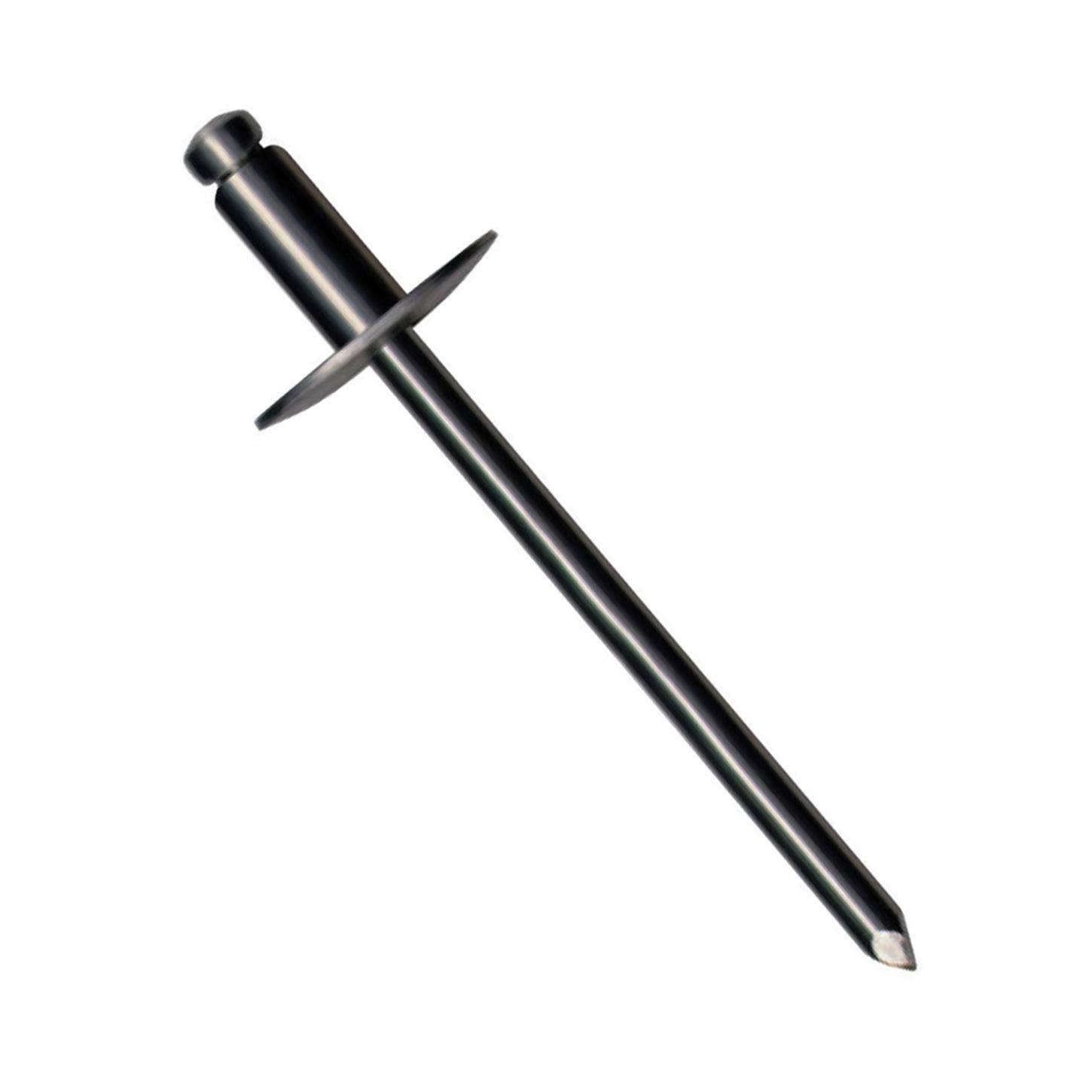 SBL64V Marson KlikFast Open End Rivets, 3/16 Inch Dia. (.187) (.126