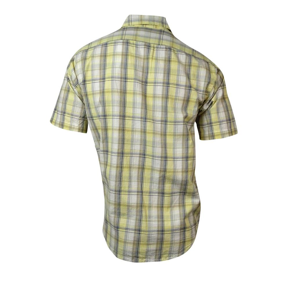 Roundtree Yorke Men S Casuals Plaid Pocket Cotton Shirt