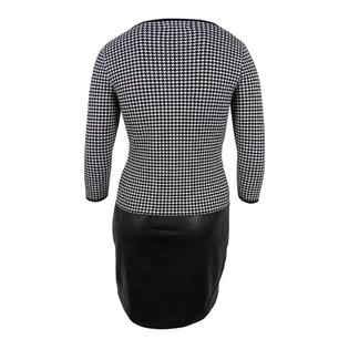 Lauren Ralph Lauren Houndstooth Drop-Waist Dress Lauren Ralph Lauren Houndstooth Drop-Waist Dress
