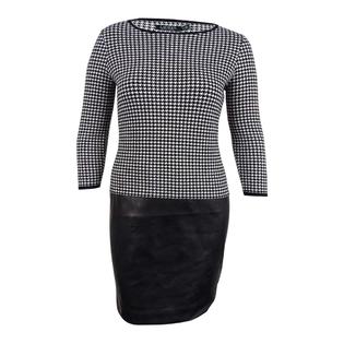 Lauren Ralph Lauren Women's Houndstooth Drop Waist Dress Lauren Ralph Lauren Women's Houndstooth Drop Waist Dress