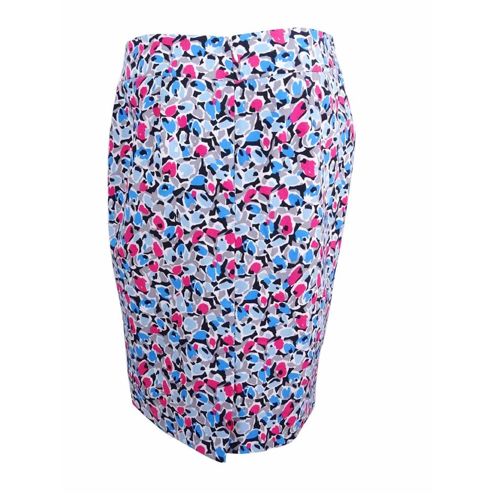 Nine West Women's Floral-Print Pencil Skirt