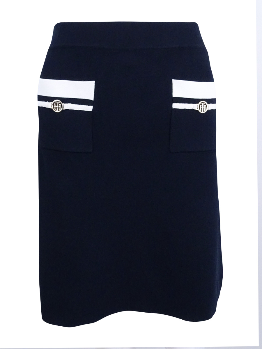 Tommy Hilfiger Women's Colorblocked A-Line Skirt