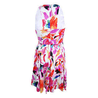 Lauren by Ralph Lauren Women's Floral Print Flare Dress Lauren by Ralph Lauren Women's Floral Print Flare Dress
