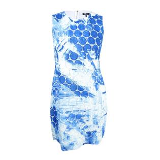 Dkny Womens Sleeveless Above Knee Mini Special Occasion Dress Blue 2 Dkny Womens Sleeveless Above Knee Mini Special Occasion Dress Blue 2