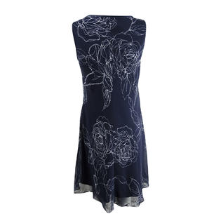 Ralph Lauren Lauren by Ralph Lauren Women's A-Line Dress (0, Navy) Ralph Lauren Lauren by Ralph Lauren Women's A-Line Dress (0, Navy)