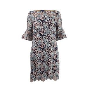Lauren by Ralph Lauren Women's Ruffled-Cuff Lace Dress Lauren by Ralph Lauren Women's Ruffled-Cuff Lace Dress