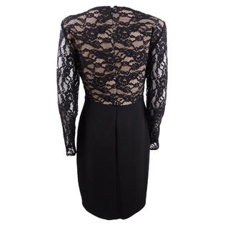 Lauren by Ralph Lauren Women's Lace-Sleeve Jersey Dress Lauren by Ralph Lauren Women's Lace-Sleeve Jersey Dress