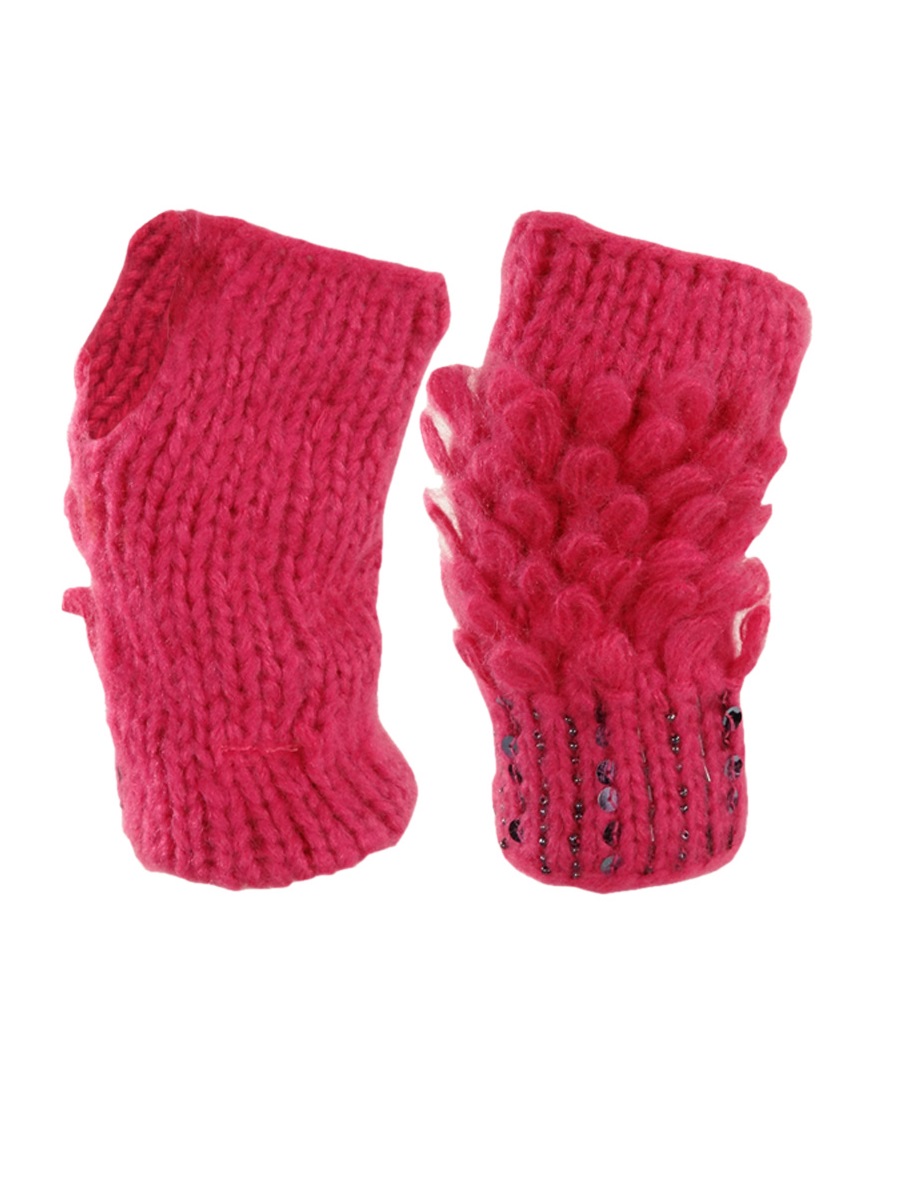 American Rag Women S Crafty Knit Fingerless Fashion Winter Gloves