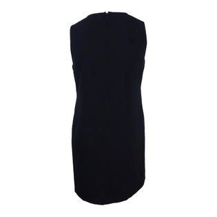 laser cut shift dress Sleeveless Laser Cut Shift Dress by Badgley Mischka