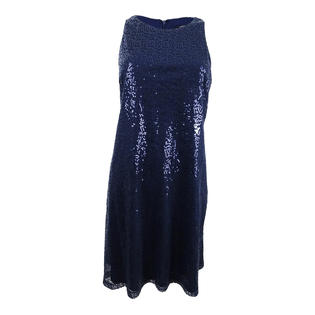 MSK Women's Sequined Shift Dress MSK Women's Sequined Shift Dress