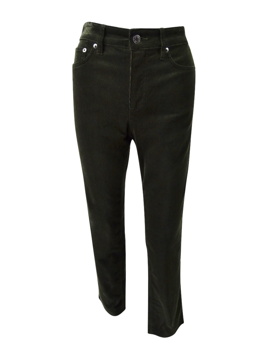 Ralph Lauren Women's Premier Straight Curvy Corduroy Jeans