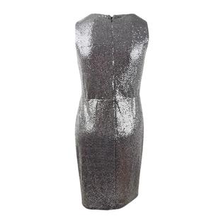 Calvin Klein Women's Plus Size Sequined Sheath Dress Calvin Klein Women's Plus Size Sequined Sheath Dress