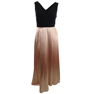 Betsy & Adam Women's Plus Size Tulip-Skirt Gown (18W, Black/Rose Gold) Betsy & Adam Women's Plus Size Tulip-Skirt Gown (18W, Black/Rose Gold)