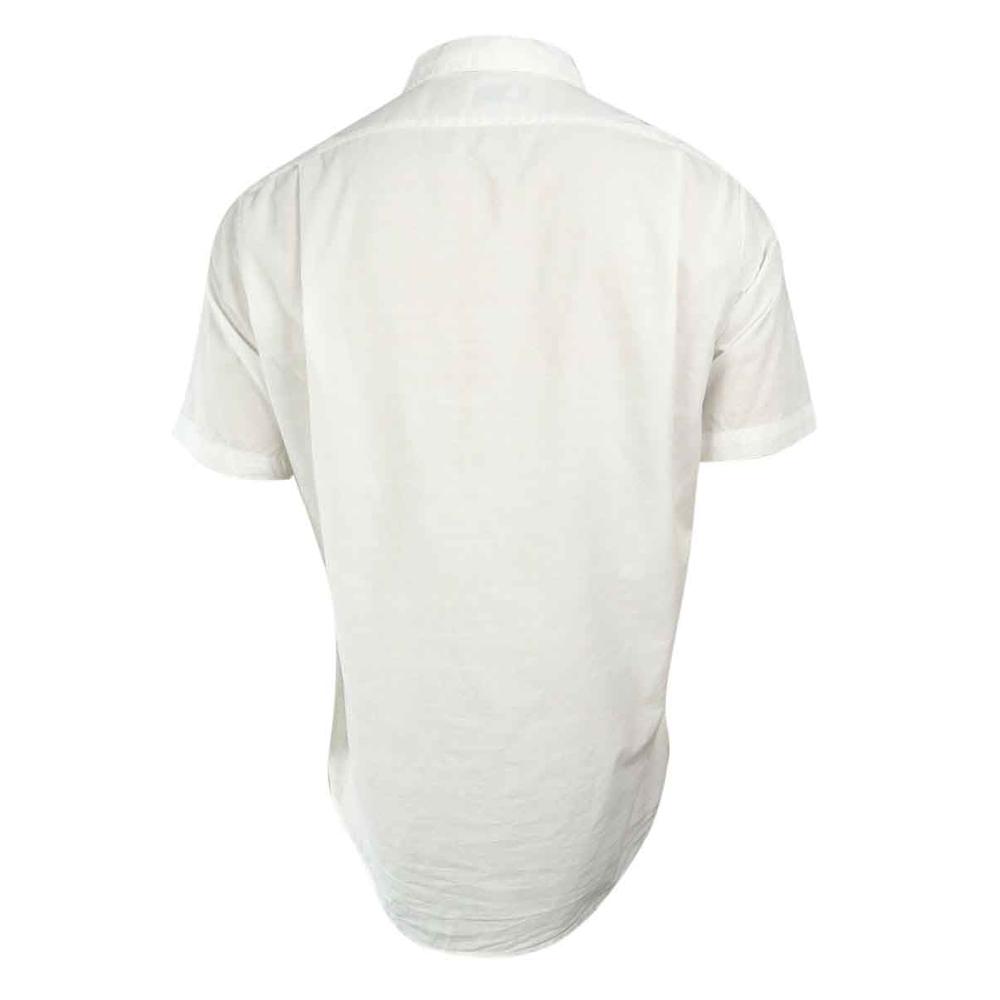 Cremieux Classics Men's Solid Woven Slub Shirt, L, White