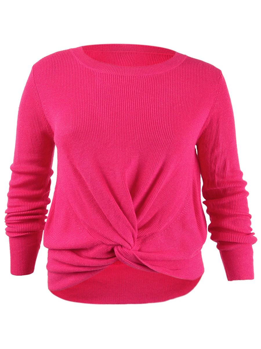 Women's Twist-Hem Sweater