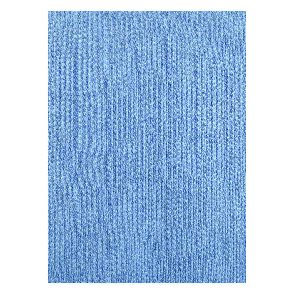 Ralph Lauren Lauren by Ralph Lauren Women's Herringbone Knit Top (XS, Blue)