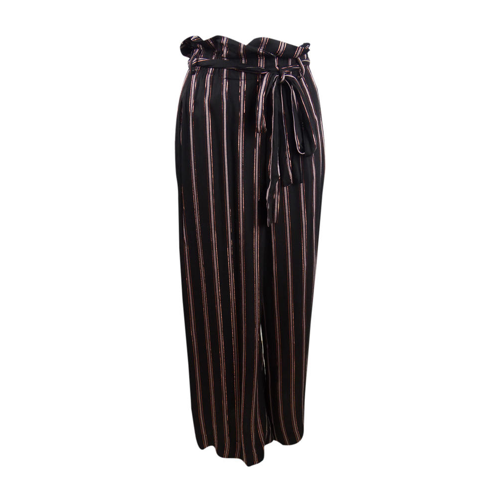 RACHEL Rachel Roy Women's Naida Wrap Pants (6, Black Rose Combo)