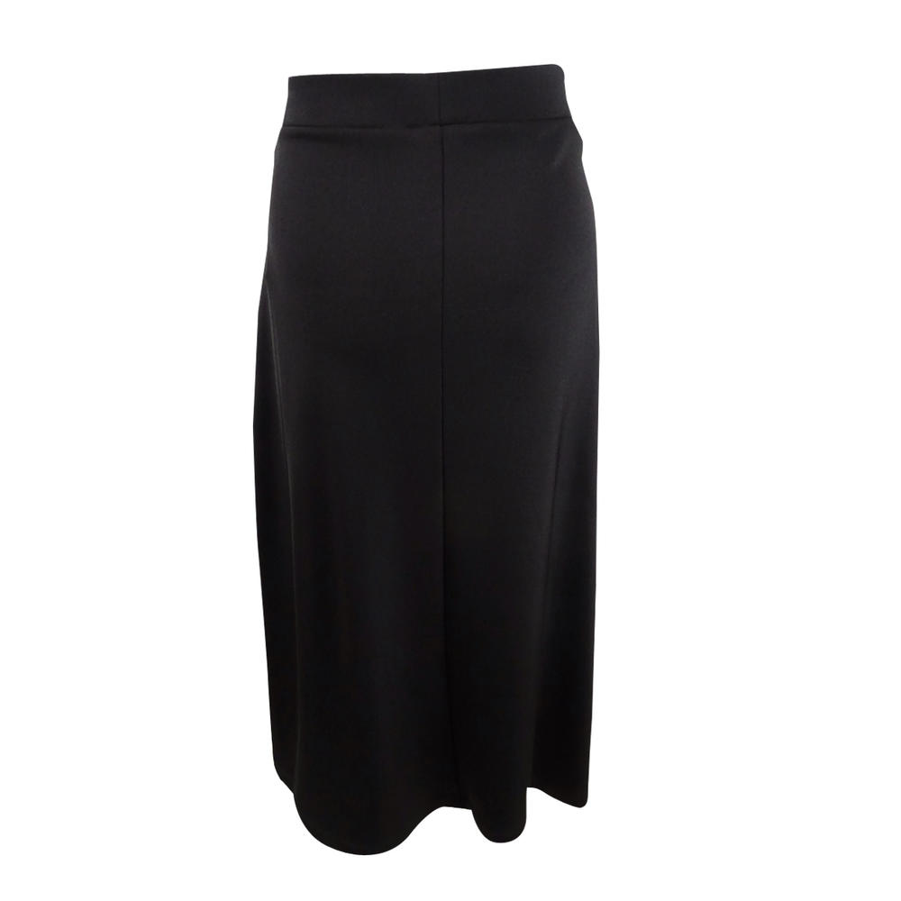 Kasper Women's Plus Size A-Line Skirt (1X, Black)