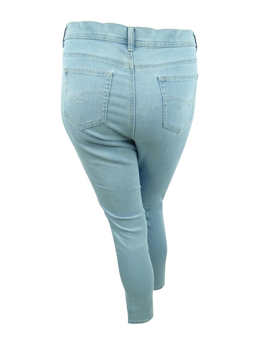 Style & Co. Women's Petite Tummy-Control Slim-Leg Jeans (12P, Sedona Wash)
