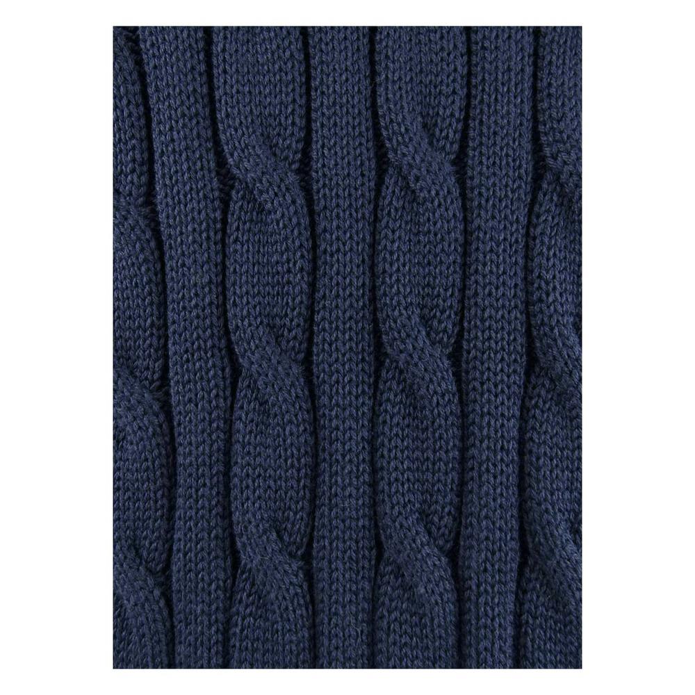 Ralph Lauren Lauren Ralph Lauren Women's Cable-knit Cardigan (L, Navy)