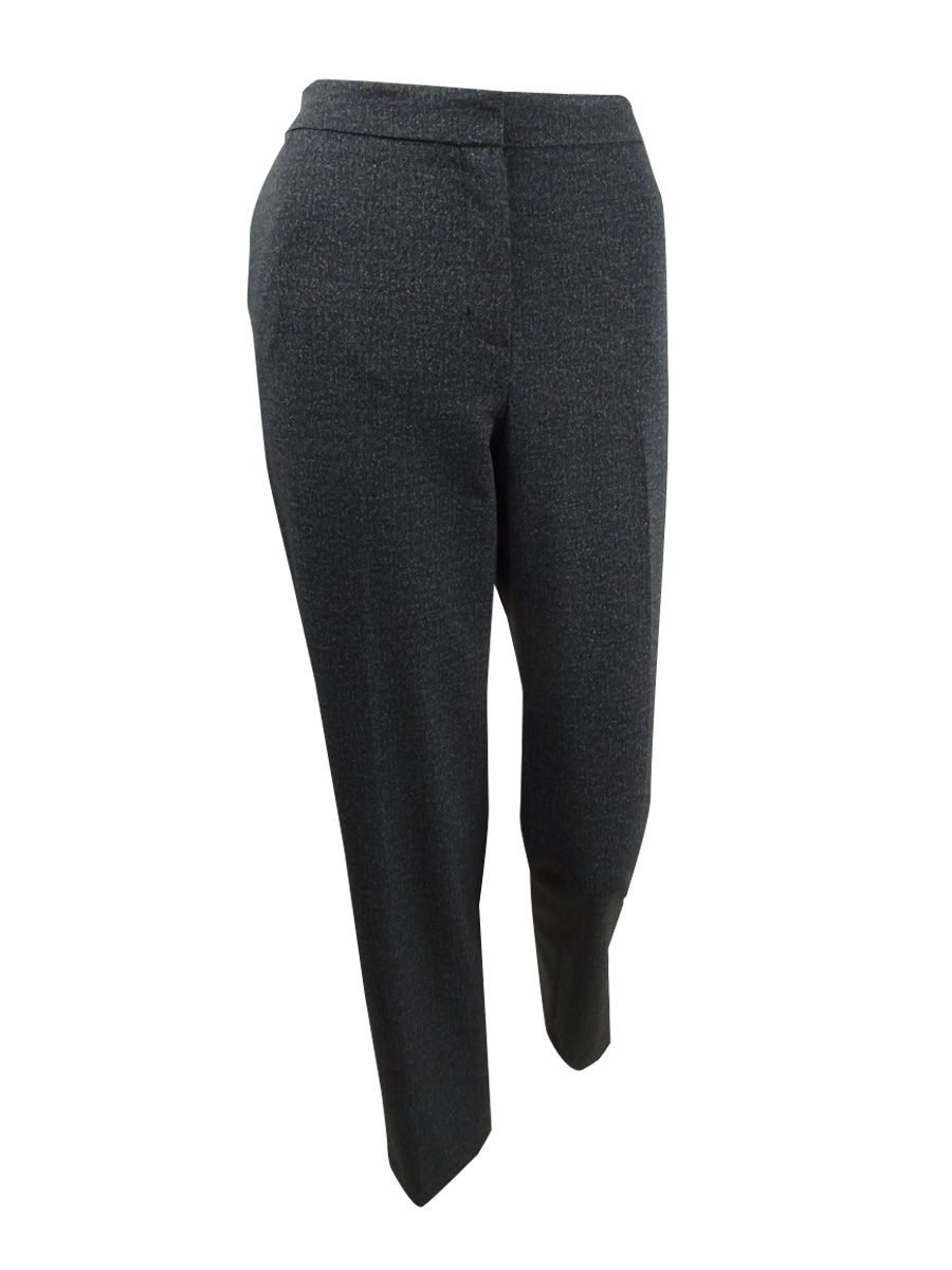 Kasper Women's Petite Elastic-Back Dress Pants