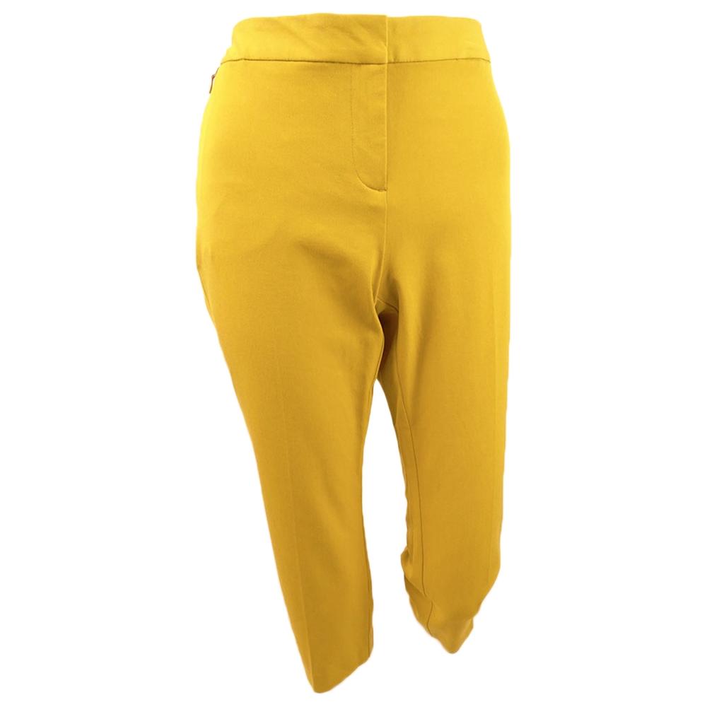 Alfani Women's Petite Capri Pants (10P, Gold Sun)