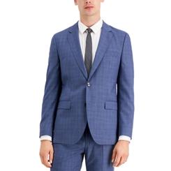 Hugo Boss HUGO Hugo Boss Mens Modern Fit Suit Separate Jacket (42R, Pastel Blue)