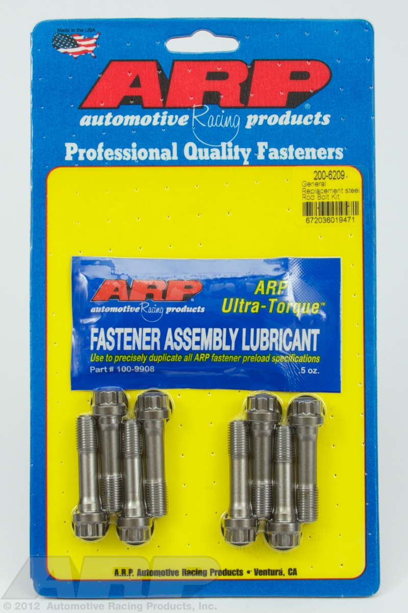 ARP for General Replacement Steel Connecting Rod Bolt Kit 200-6209