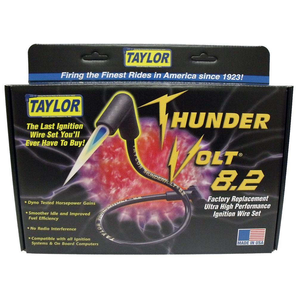 Taylor Cable 83253 ThunderVolt 8.2mm Ignition Wire Set