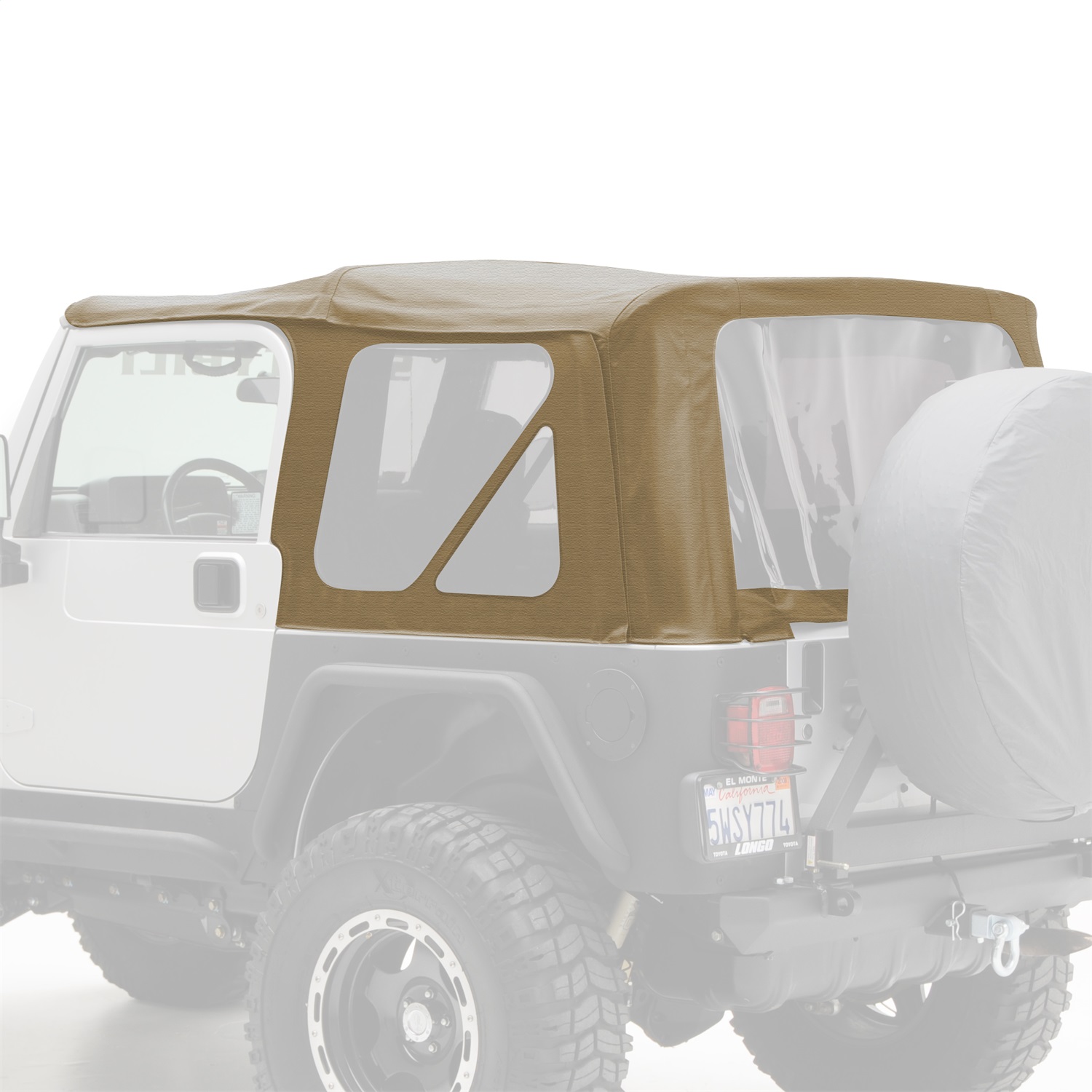 Smittybilt 9970217 Replacement Soft Top Fits 97-06 Wrangler (TJ)