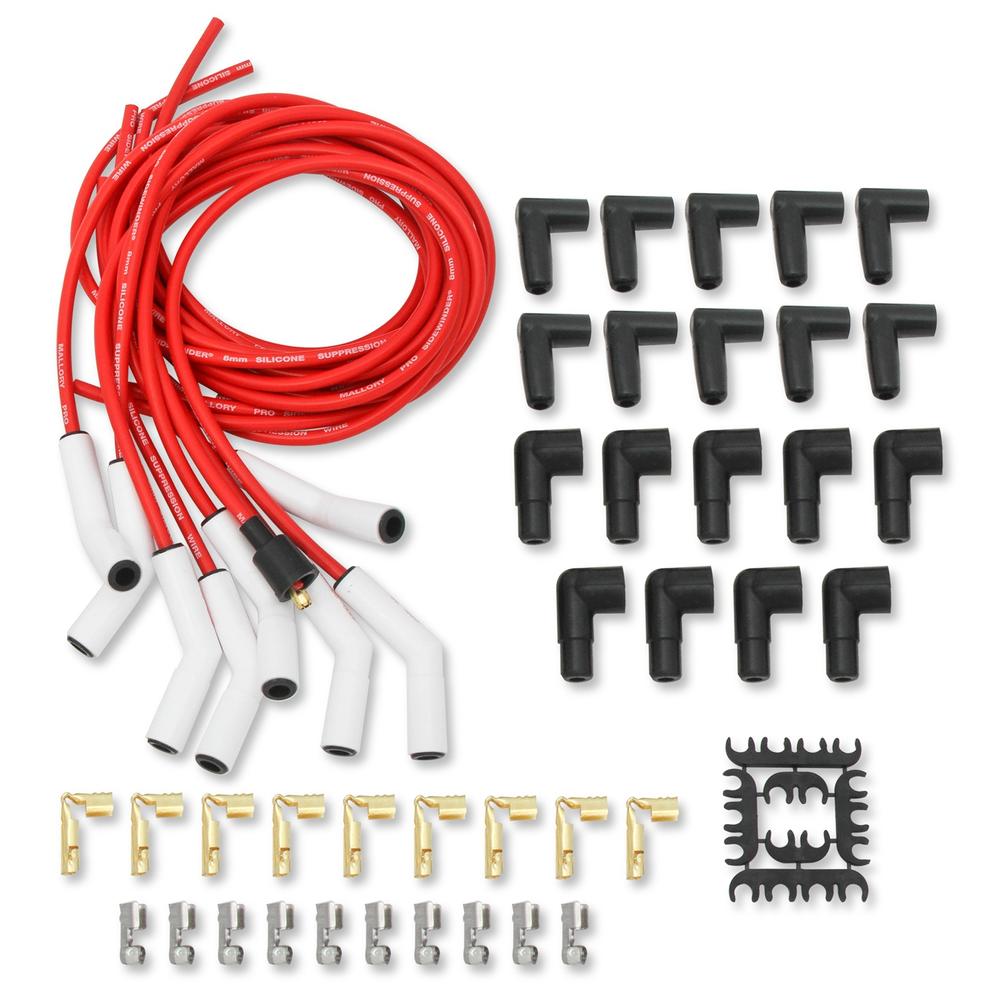 Mallory 947C Spark Plug Wire Set