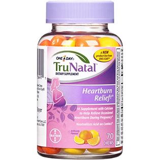 Trufranchise Trunatal Heartburn Relief Supplement 70 Count trunatal heartburn relief supplement