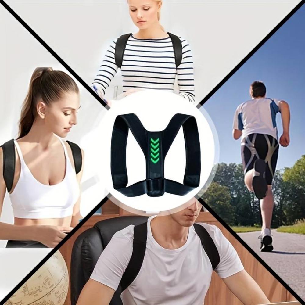 Tom Carry Men's And Women's Chest And Shoulder Correction Belt, Hunchback Sitting Posture Corrector, Light And Breathable Waist Shaping Co