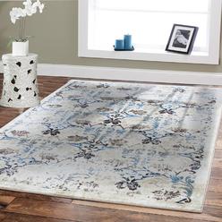 AS Quality Rugs Modern Floral Area Rugs For Living Room Cream Size 8 Ft X 11 Ft AS Quality Rugs Modern Floral Area Rugs For Living Room Cream Size 8 Ft X 11 Ft