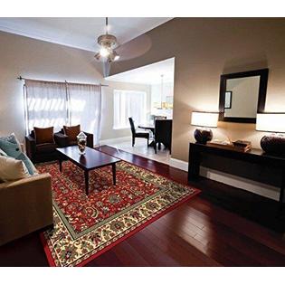As Quality Rugs Traditional Area Rugs For Living Room Red Size 2