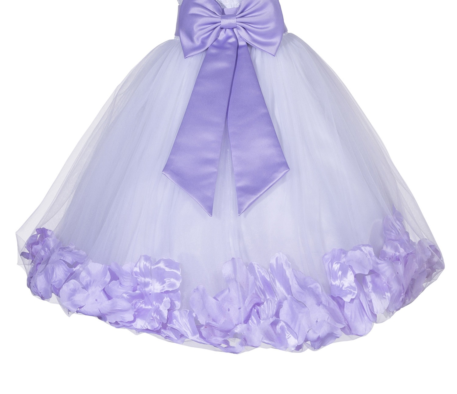ekidsbridal White Floral Lace Heart Cutout Rose Petals Flower Girl Dress Toddler Girl Dresses Formal Dress Evening Gown Special Events 185T, Blue ekidsbridal White Floral Lace Heart Cutout Rose Petals Flower Girl Dress Toddler Girl Dresses Formal Dress Evening Gown Special Events 185T, Blue